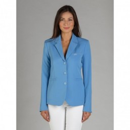 Naska Lady - Veste de concours équestre - Modèle femme - couleur Bleu ciel