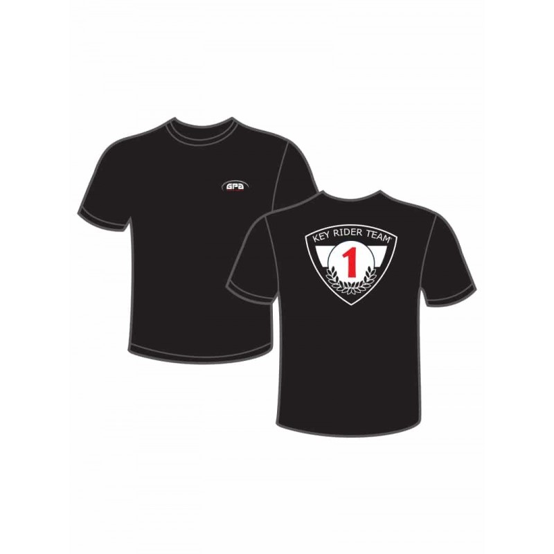 Tee-shirt KRT noir pour homme