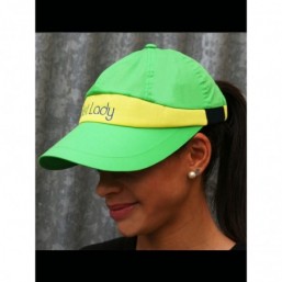 Casquette Visiere GPA Fisrt Lady Verte et jaune