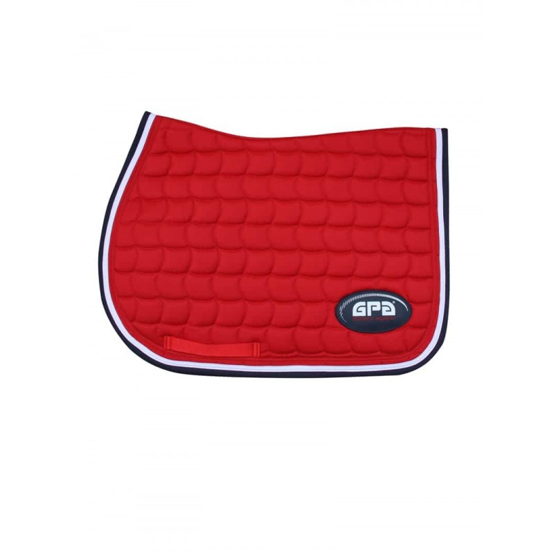 Red GPA Corporate Saddle pad