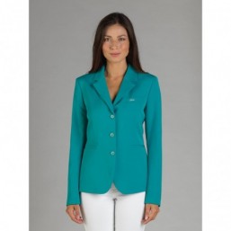 Naska Lady - Veste de concours équestre - Modèle femme - couleur vert émeraude