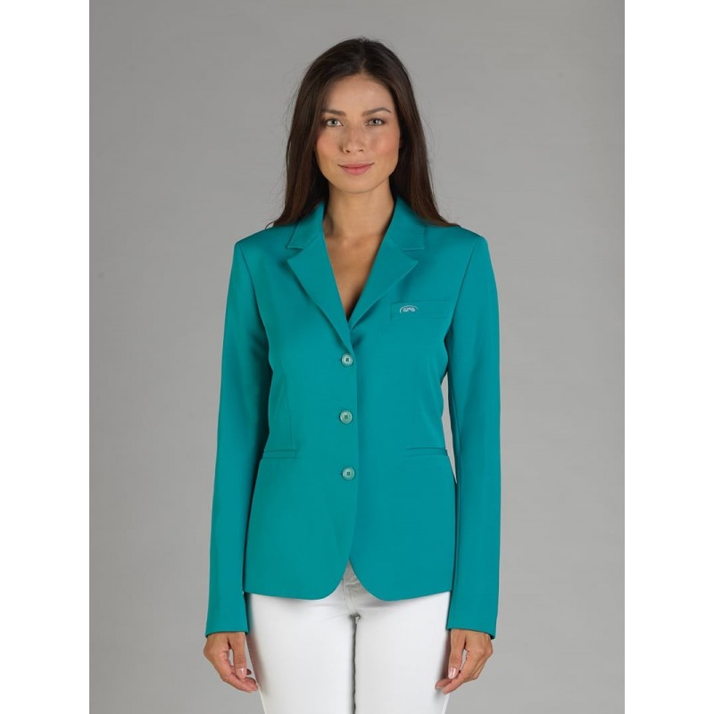 Naska Lady - Veste de concours équestre - Modèle femme - couleur vert émeraude